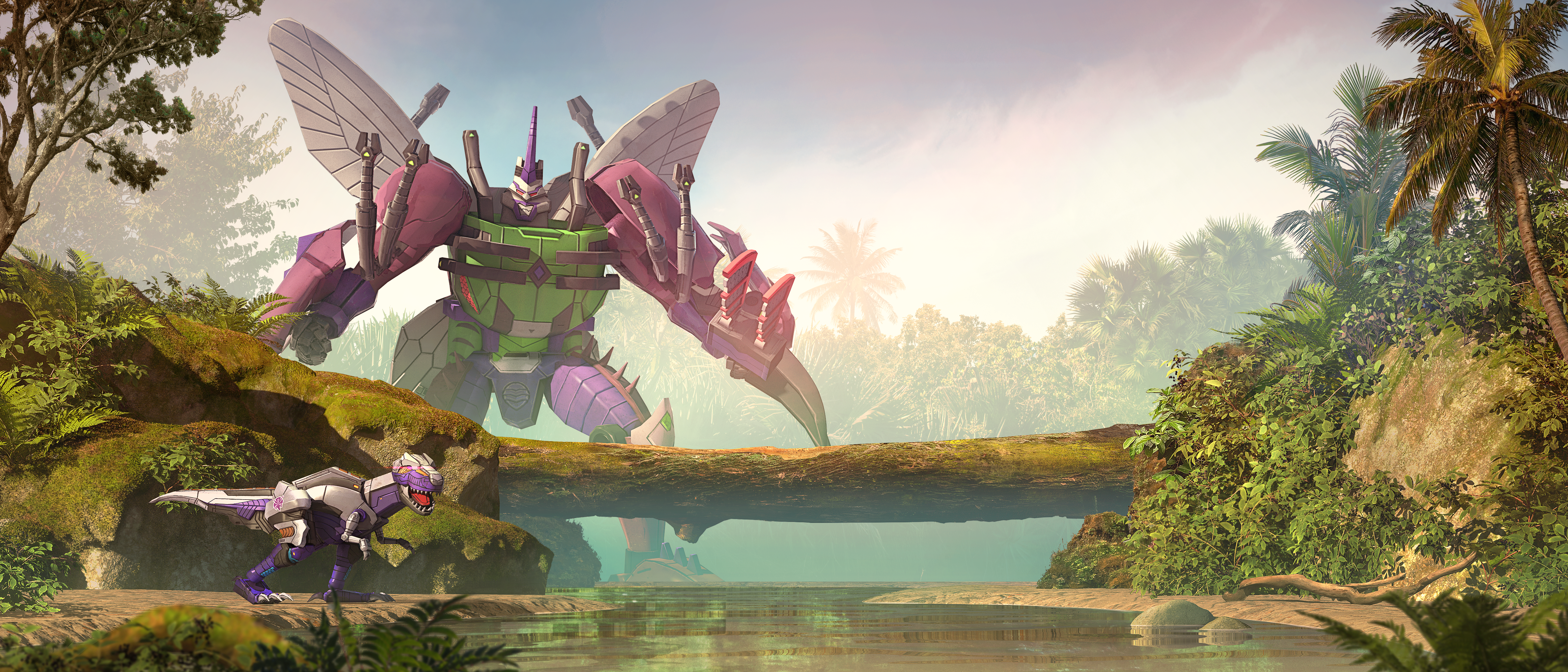 Beast Wars Pre-Battle Screen (Tripredacus Megatron Trex).png